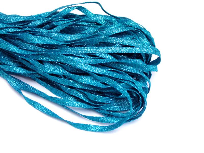 Тесьма 5мм (цвет голубой)