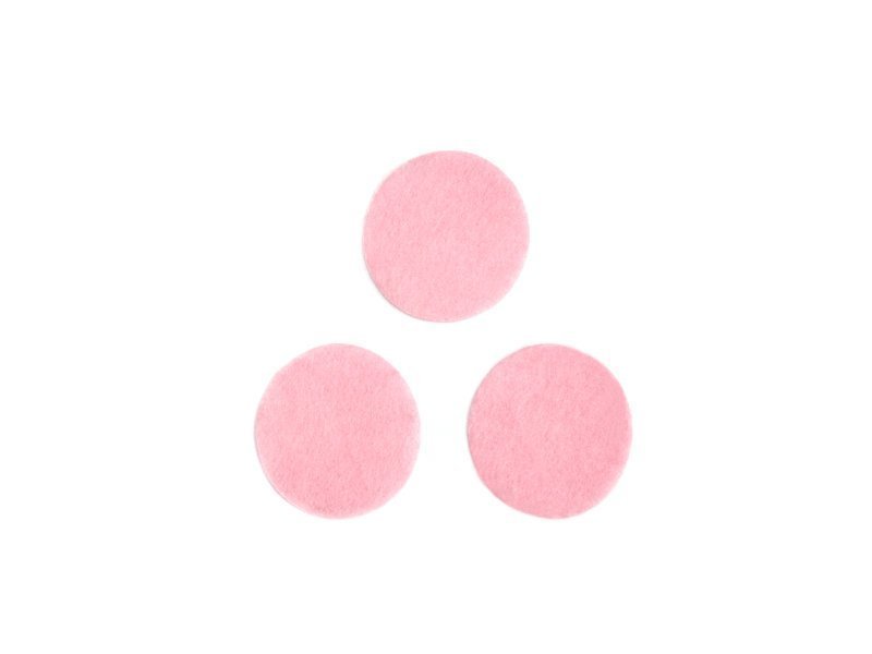 Фетровые кружочки (цвет светло розовый) 40мм