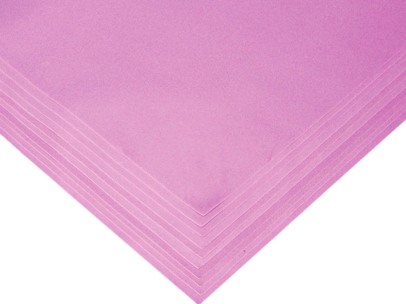 Фоамиран (Корея) лист 49*49см х 1мм (темно-розовый)