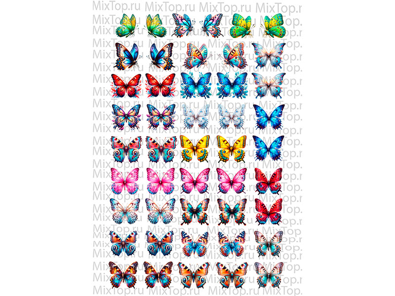 Сублимация А4 "Бабочки 2"