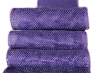 Ткань джутовая 15см (фиолетовый)