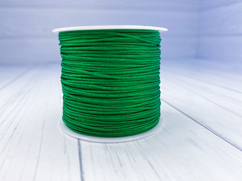Шнур декоративный 0.8 мм (зеленый)