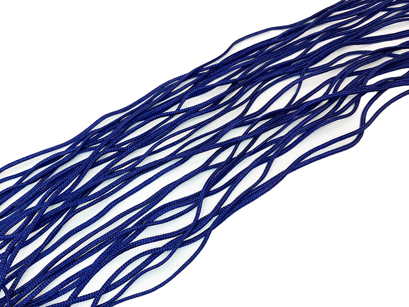 Шнур нейлоновый 1мм (тем.синий)