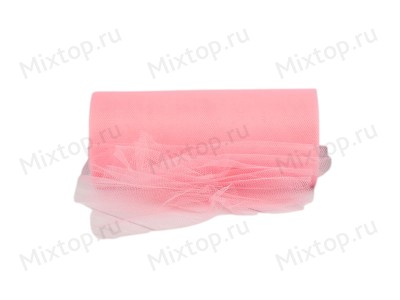 Фатин 15см x 25ярдов (цв. св.коралловый)
