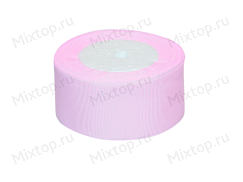 Лента репсовая (ширина 50мм) (цв. нежно-розовый)