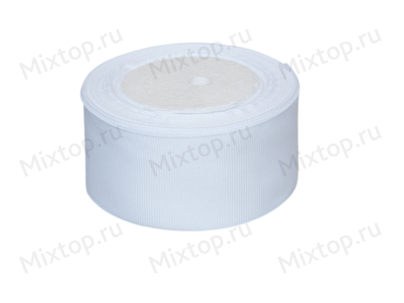 Лента репсовая (ширина 50мм) (цв. молочный)