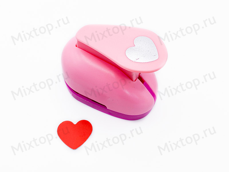Дырокол фигурный "Сердце" 25мм
