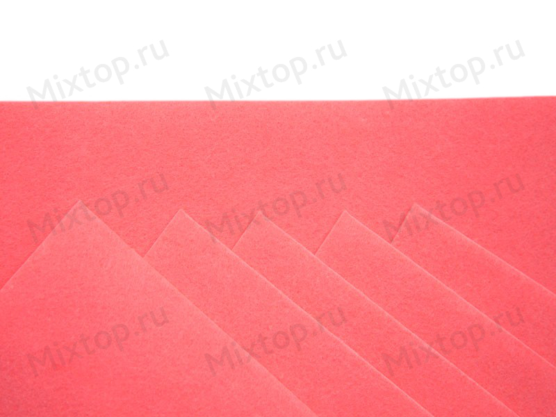 Фетр жесткий 20см/30см х 2мм(цв. персиково-розовый)