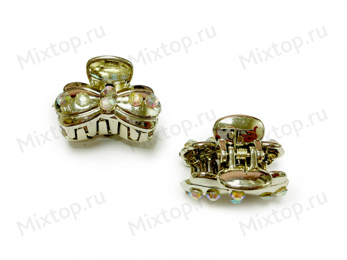 Краб пластик/стразы 3.5см