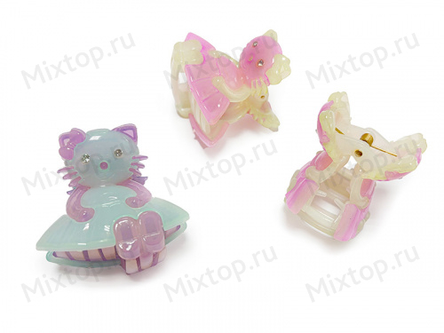 Краб пластик "Кошка" 4см