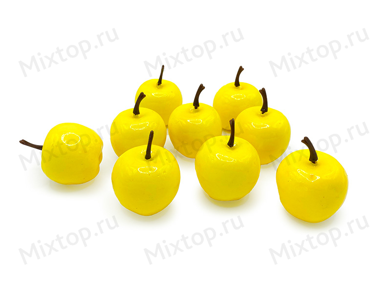 Яблоки жёлтые (муляж) 35мм