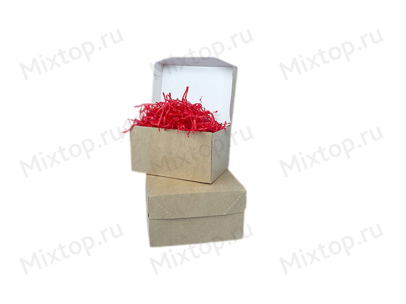 Коробка крафт 15.5х10х8.5 см