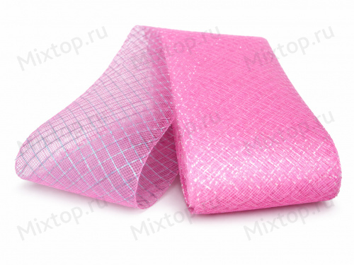 Регилин с люрексом 10см (цв.темно-розовый)